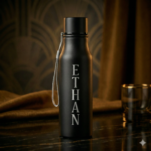 Matte Black Insulated Flask Bottle (750ml)
