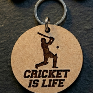 Everyday MDF Keychain Tag