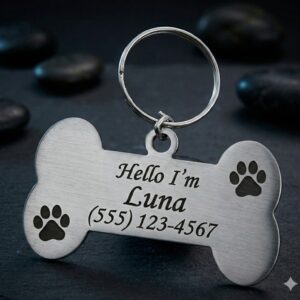 Premium Stainless Steel Pet Tag